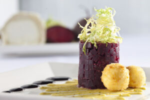 Crave Culinaire Beet Salad with Goat Cheese