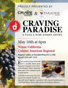 Craving Paradise Flier