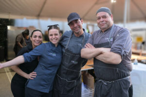 Team Crave at an event