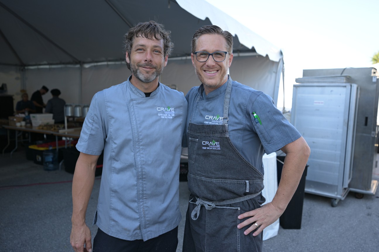 Chef Kevin and Chef Brian Roland of Crave Culinaire